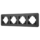 Рамка алюминиевая FRM-AKIRY-AL-4-BK (Arlight, -) Lednikoff