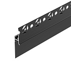 Профиль PLINTUS-FANTOM-H35-2000 BLACK (Arlight, Алюминий) Lednikoff