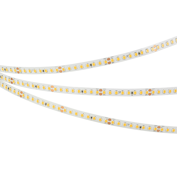 Светодиодная лента UL-A160-8mm 24V Warm3000 (12 W/m, IP20, 2835, 5m) (Arlight, 7 лет) Lednikoff
