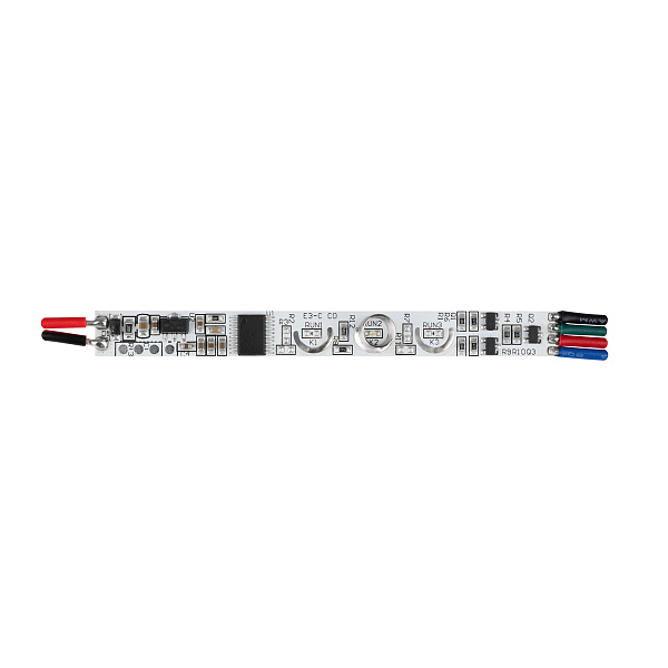 INTELLIGENT ARLIGHT Диммер SMART-PWM-103-12-RGB-IN (5-24V, 3x1.5A, 1-button, SENS) (IARL, IP20 Пластик, 5 лет) Lednikoff