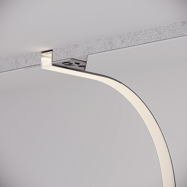 Профиль FANTOM-BENT-W12-TOP-2000 ANOD (Arlight, Алюминий) Lednikoff