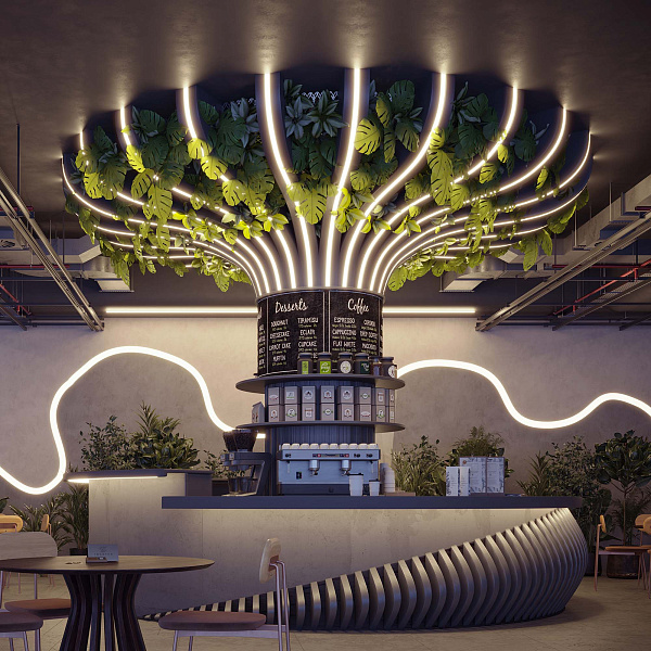 Профиль FANTOM-W49-2000 ANOD (Arlight, Алюминий) Lednikoff