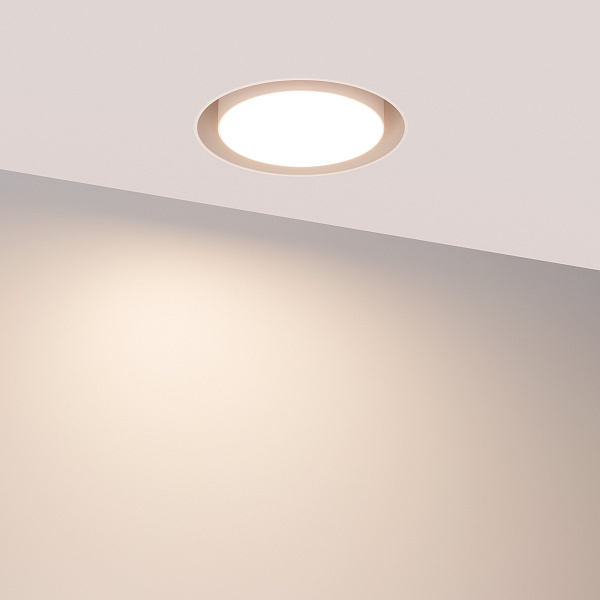 Светильник SP-ARCLOOP-TRIMLESS-D180-20W Day4000-Warm3000 (WH, 120 deg, 230V) (Arlight, Алюминий) Lednikoff