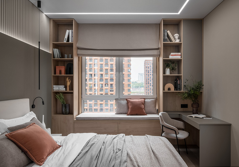 Частный интерьер квартиры ЖК "Западный порт", г. Москва 