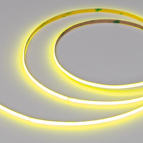 Светодиодная лента COB-X480-4mm 24V Yellow Volt (4 W/m, IP20, 5m) (Arlight, -) Lednikoff