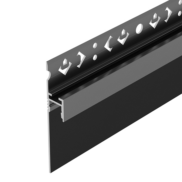 Профиль ARH-PLINTUS-50-FANTOM-3000 BLACK (Arlight, Алюминий) Lednikoff