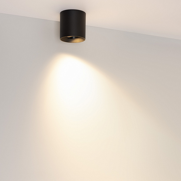 Светильник SP-ACENTO-R95-10W Warm3000 (BK, 20-45 deg, 230V) (Arlight, IP20 Металл, 5 лет) Lednikoff