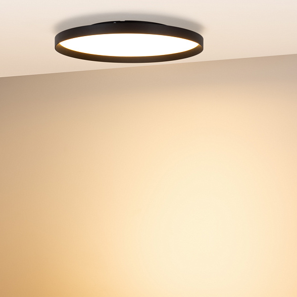 Светильник SP-ESTELY-R600-50W Warm3300-MIX (BK, 80 deg, 230V, TRIAC) (Arlight, IP20 Металл, 5 лет) Lednikoff