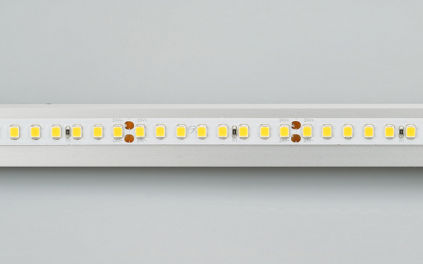 Светодиодная лента RT 2-5000-50m 24V Cool 8K 2x (2835, 160 LED/m, LUX) (Arlight, 12 Вт/м, IP20) Lednikoff