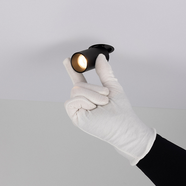 Светильник SP-NUANCE-TRIMLESS-PULL-R35-7W Day4000 (BK, 36 deg, 230V) (Arlight, IP40 Металл, 5 лет) Lednikoff