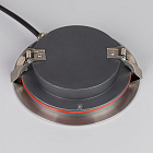 Светильник ART-GROUND-SLIM-R160-15W Warm3000 (SL, 30 deg, 24V) (Arlight, IP67 Металл, 3 года) Lednikoff