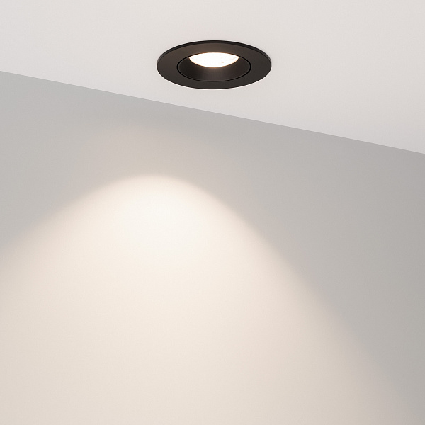 Светильник MS-ATOLL-BUILT-TURN-R94-10W Day4000 (BK, 60 deg, 230V) (Arlight, IP54 Металл, 5 лет) Lednikoff