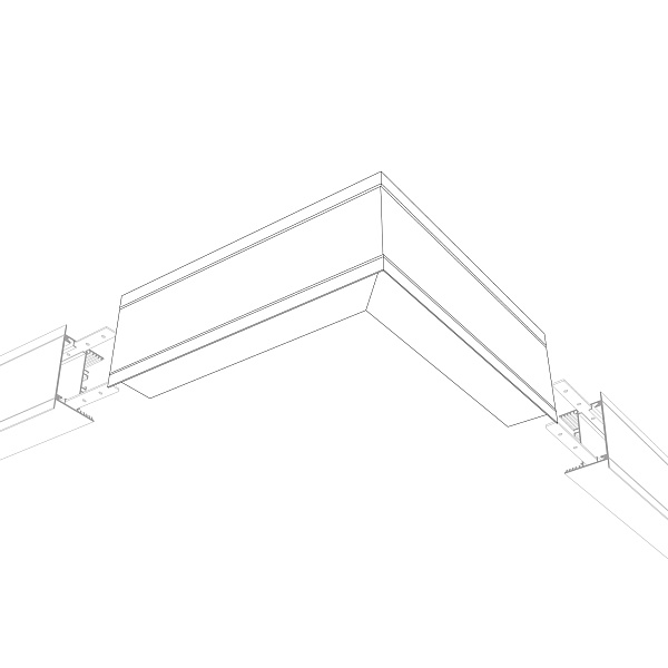 Угол SL-LINIA65-F внешний (Arlight, Металл) Lednikoff