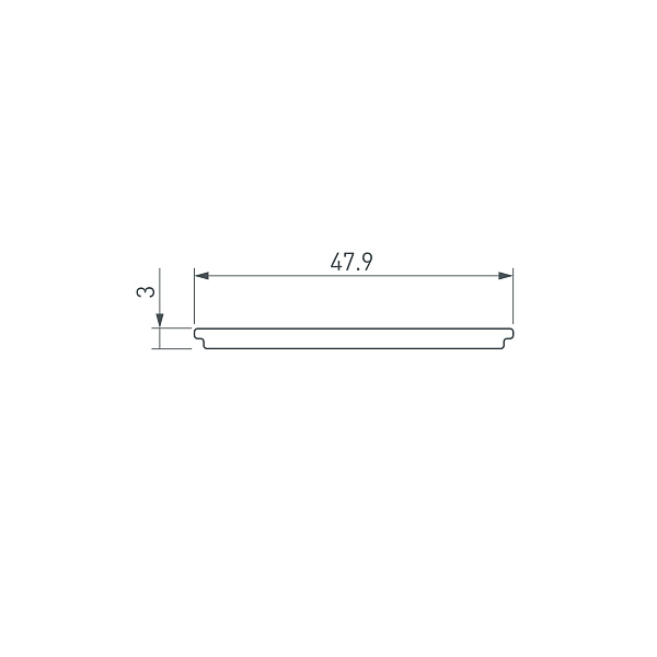 Экран FANTOM-W49-10000 SILICONE (Arlight, Силикон) Lednikoff