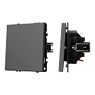 Механизм звонкового выключателя SWT-NOBE-MKR1-SFPL-L-GR (230V, 10A) (Arlight, Серый базальт) Lednikoff