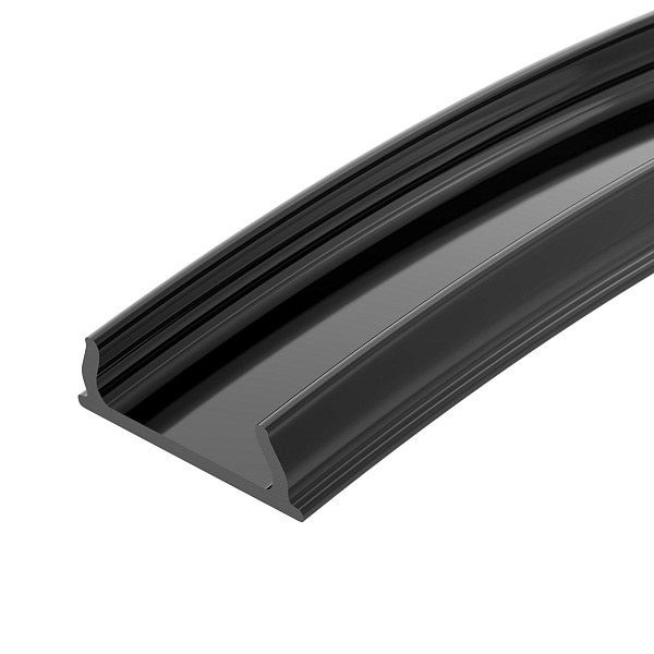 Профиль ARH-BENT-W11-2000 ANOD BLACK (Arlight, Алюминий) Lednikoff