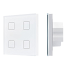 INTELLIGENT ARLIGHT Сенсорная панель DALI-301-11-IN White (BUS/24V, Backlight) (IARL, IP20 Пластик, 5 лет) Lednikoff