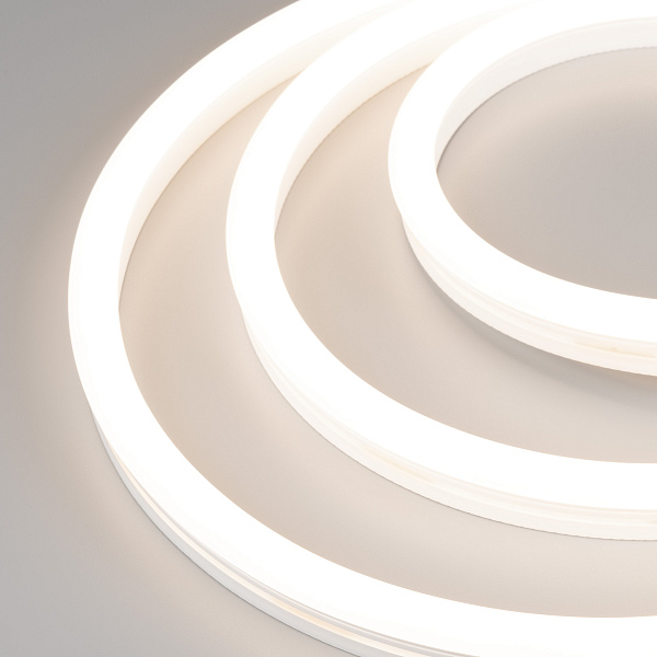 Светодиодная лента герметичная WAVE-SIDE-A120-12x25mm 230V Day4000 (12 W/m, IP67, 50m, wire x2) (Arlight, Грибовидная форма)