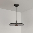 Светильник SP-KOTARO-R450-12W Warm3000 (BK-GR, 36 deg, 230V, TRIAC) (Arlight, IP20 Фетр, 3 года)