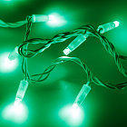 Светодиодная гирлянда ARD-STRING-CLASSIC-10000-WHITE-100LED-FLASH GREEN (230V, 7W) (Ardecoled, IP65) Lednikoff
