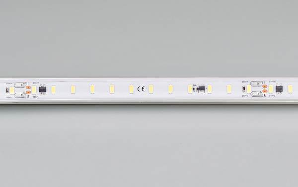 Светодиодная лента ARL-50000PC-220V White6000 (3056, 72 LED/m, IP65) (Arlight, 14 Вт/м, IP65) Lednikoff