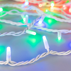 Светодиодная гирлянда ARD-STRING-PRO-10000-WHITE-100LED-MILK-LIVE RGB-DMX (24V, 10W) (Ardecoled, IP65)