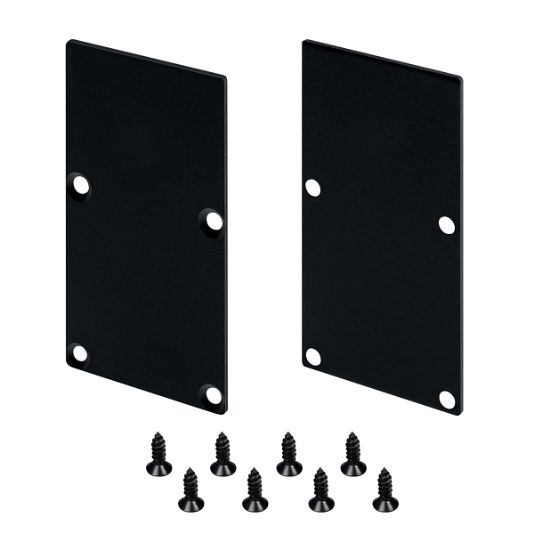 Заглушка LINE-S-3667 BLACK глухая (Arlight, Металл) Lednikoff