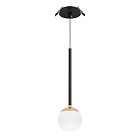 Светильник SP-BEADS-HANG-BUILT-T-R100-8W Warm3000 (BK-GD, 180 deg, 230V) (Arlight, IP20 Металл, 5 лет)