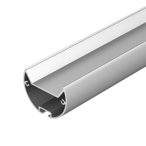 Профиль с экраном SL-ROUND-D40-2500 ANOD+OPAL (Arlight, Алюминий) Lednikoff