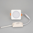 Светодиодная панель LTD-80x80SOL-5W Day White 4000K (Arlight, IP44 Пластик, 3 года) Lednikoff