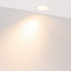 Светильник MS-FLOW-BUILT-R85-12W Warm3000 (WH, 15 deg, 230V) (Arlight, IP20 Металл, 5 лет) Lednikoff