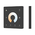 INTELLIGENT ARLIGHT Сенсорная панель SMART-RF-801-11-1G-4SC-MIX черный (3V, 2.4G) накладная (IARL, IP20 Пластик, 5 лет) Lednikoff