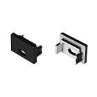 Заглушка SL-SLIM15-H10 BLACK с отверстием (Arlight, Пластик) Lednikoff