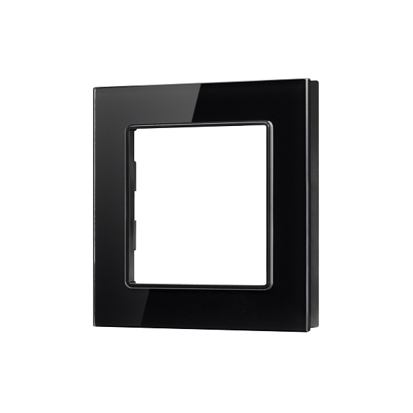 Рамка стеклянная FRM-GLARE-GS-1-BK (Arlight, -) Lednikoff