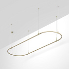 Основание ART-APRIORI-OVAL-HANG-3000x1000 (OG) (Arlight, IP20 Металл, 3 года)