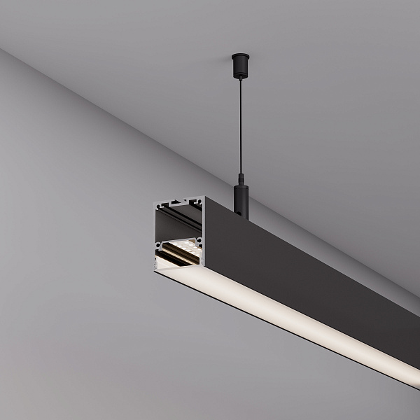 Профиль IP-LINE-4050-2000 BLACK (Arlight, Алюминий) Lednikoff