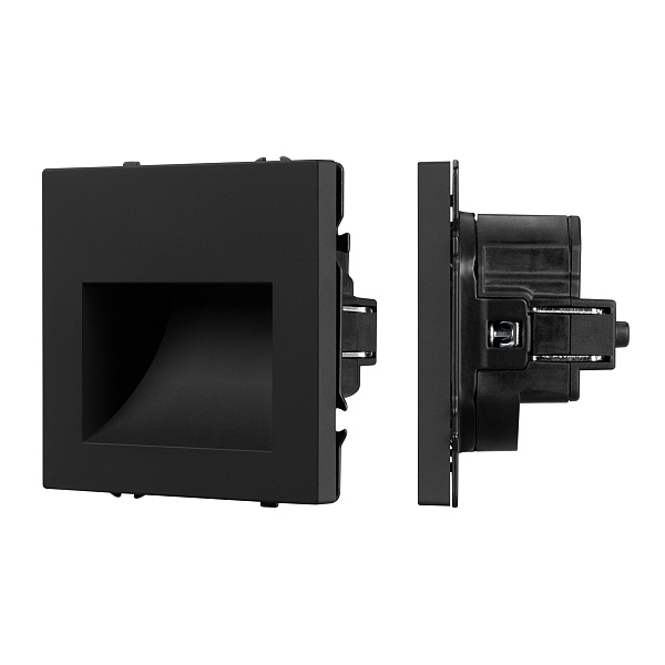 Механизм подсветки LED SWT-NOBE-MFX-SFPL-BK  (Arlight, Черный оникс) Lednikoff