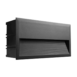 Светильник встраиваемый LTD-RIBONIK-S271x136-10W Warm3000 (Черный, 50 deg, 230V) (Arlight, IP65 Металл, 5 лет)