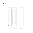 Светильник LGD-MUSE-BOLL-H650-12W Warm3000 (DG, 296 deg, 230V) (Arlight, IP65 Металл, 3 года) Lednikoff