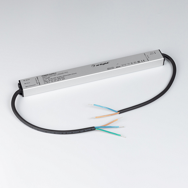 Блок питания ARPV-LG24100-LINEAR-PFC (24V, 4.2A, 100W) (Arlight, IP67 Металл, 5 лет) Lednikoff