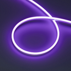Светодиодная лента герметичная HALO-SIDE-A168-6x13mm 24V Purple (10 W/m, IP67, 2835, 5m) (Arlight, Силикон)