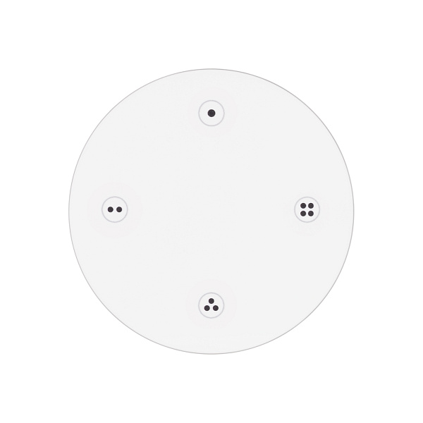 INTELLIGENT ARLIGHT Пульт SMART-801-22-4G-4SC-SH White (3V, Magnet, 2.4G) (IARL, IP20 Пластик, 5 лет) Lednikoff