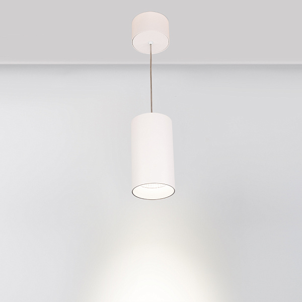 Светильник подвесной SP-POLO-R85-2-15W Day White 40deg (White, White Ring) (Arlight, IP20 Металл, 3 года) Lednikoff