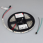 Светодиодная лента герметичная SPI-SE-B60-10mm 12V RGB-PX3 (14.4 W/m, IP65, 5060, 5m) (Arlight, бегущий огонь) Lednikoff