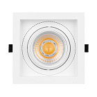 Светильник MS-VORTEX-BUILT-S140x140-30W Warm3000 (WH-WH, 30 deg, 230V) (Arlight, IP20 Металл, 5 лет) Lednikoff