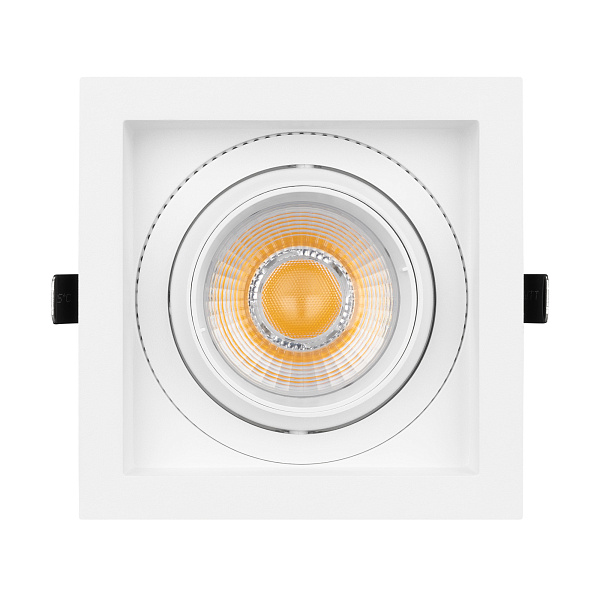Светильник MS-VORTEX-BUILT-S140x140-30W Warm3000 (WH-WH, 30 deg, 230V) (Arlight, IP20 Металл, 5 лет) Lednikoff