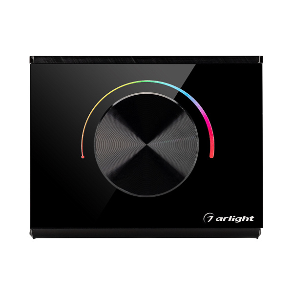 Панель Rotary SMART-P100-RGB Black (3V, 2.4G) (Arlight, IP20 Пластик, 5 лет) Lednikoff
