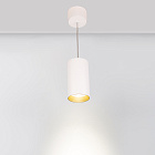 Светильник подвесной SP-POLO-R85-2-15W Day White 40deg (White, Gold Ring) (Arlight, IP20 Металл, 3 года) Lednikoff