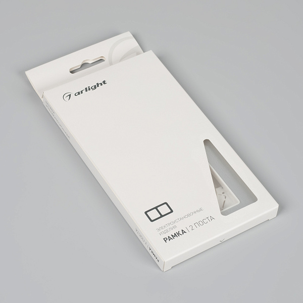 Рамка алюминиевая FRM-AKIRY-AL-2-SR (Arlight, -) Lednikoff