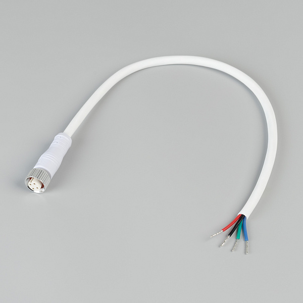 Коннектор питания ARL-WAVE-1615-CON-POWER-FEMALE-4PIN-WHT (Arlight, IP67 Пластик, 3 года)